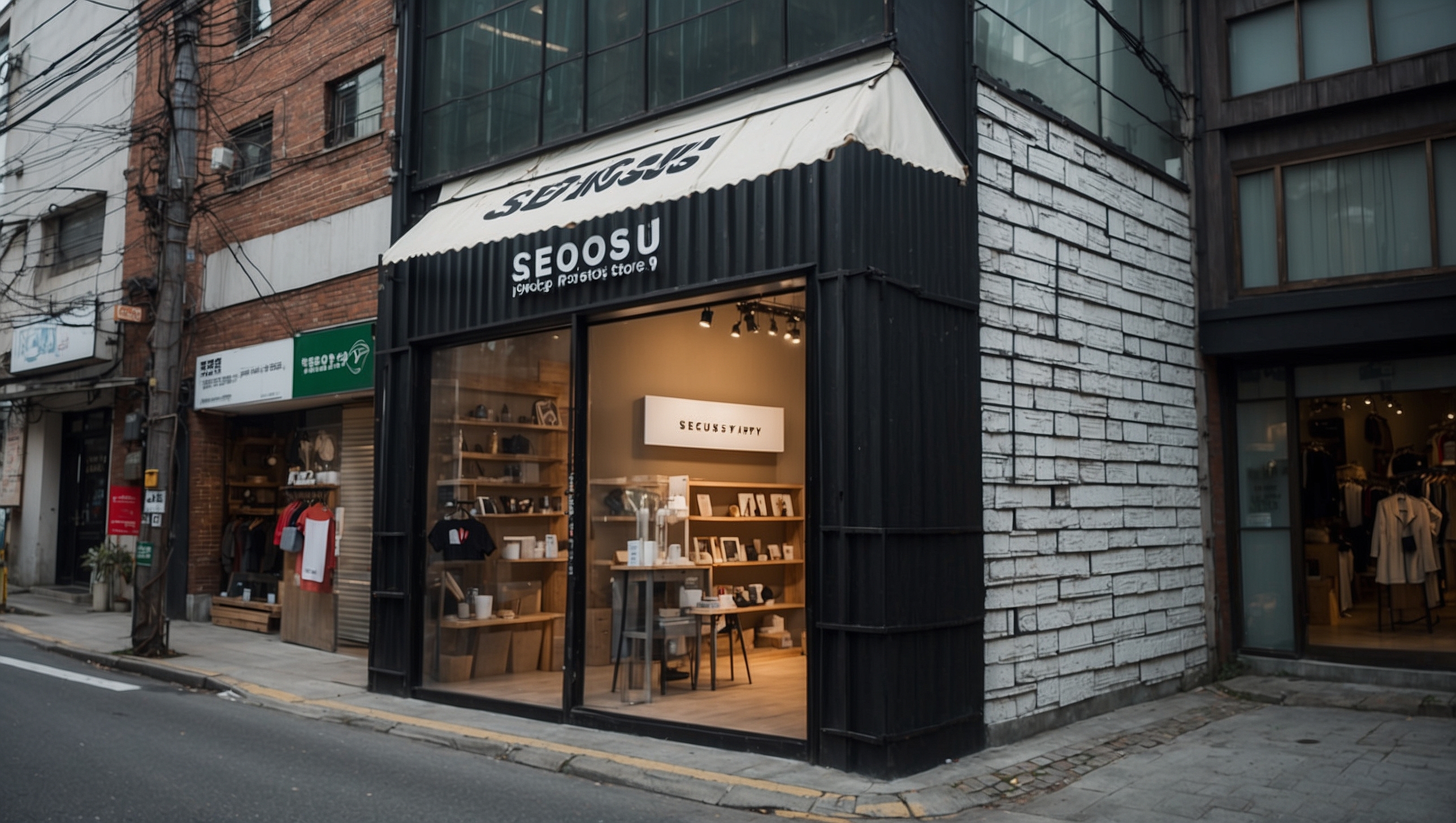Seongsu popup store Seoul Korea brand retail kbeauty limited edition